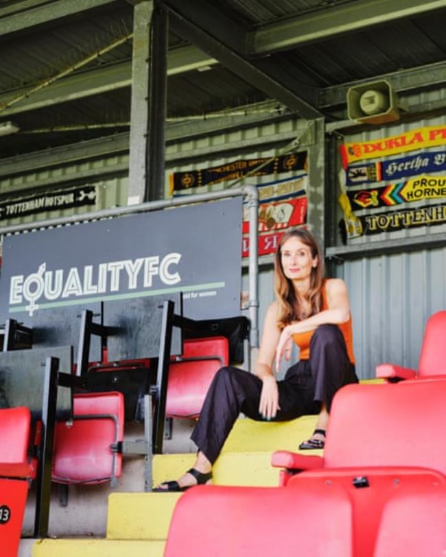 ‘Women’s football culture and women players are not the same as men’s’: Karen Dobres, special projects lead at Lewes.