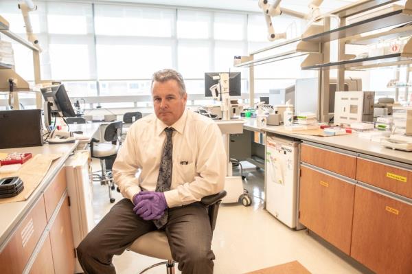 Mark Desire, Assistant Director at the department of forensic biology at the New York City Office of Chief Medical Examiner (OCME) on May 23, 2018